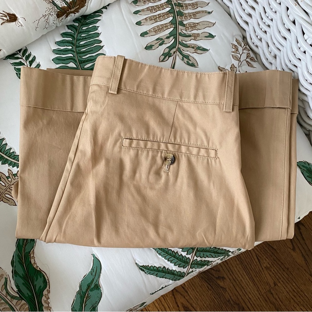Celine wide leg khaki pants, size 38